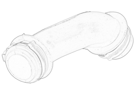 Elemente motor - Furtun epurator potrivit FORD MONDEO V 2.0D 09.14-