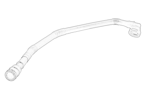 Piese Auto - Furtun epurator potrivit RENAULT LAGUNA I, LAGUNA II 1.9D 09.99-12.07