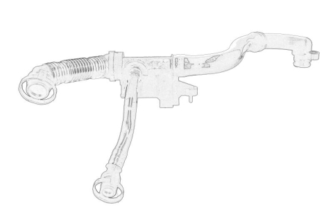 Piese Auto - Furtun epurator potrivit SEAT ALHAMBRA; VW EOS, JETTA III 1.4-3.6 09.04-12.22