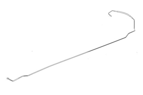 Piese Auto - Furtun frana cauciuc / metal Spate Stanga (fara vehicule pe roti de otel de 14 ”) potrivit MERCEDES CITAN MIXTO (DOUBLE CABIN), CITAN (MPV) 1.2-Electric 09.06-