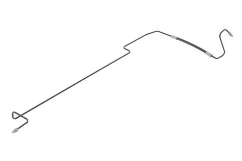 Piese Auto - Furtun frana cauciuc / metal Spate Stanga (pentru clema) potrivit NISSAN INTERSTAR; OPEL MOVANO A; RENAULT MASTER II 1.9D-3.0D 12.97-