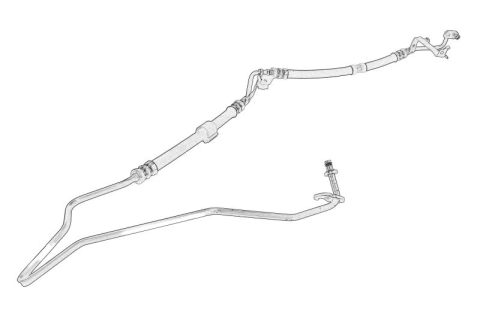 Piese Auto - Furtun hidraulic sistem directie potrivit FORD TRANSIT CUSTOM V362, TRANSIT V363 2.0D/2.0DH 12.15-