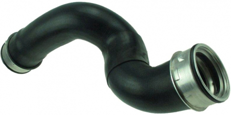 Racire - Furtun intercooler Dreapta (Partea de admisie, diametru 45mm, lungime 600mm, negru) potrivit MERCEDES C (CL203), C T-MODEL (S203), C (W203) 2.2D/2.7D 05.00-05.08