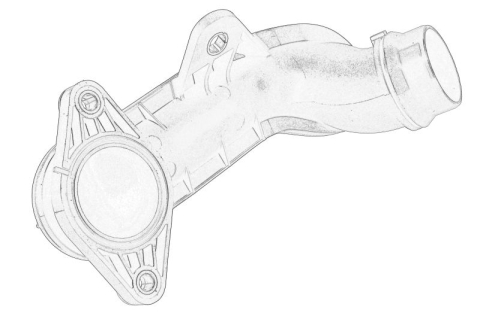 Piese Auto - Furtun intercooler (intercooler) potrivit MAZDA CX-5, CX-9 2.2D/2.5 06.16-