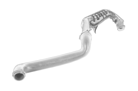 Piese Auto - Furtun intercooler (Partea de admisie, intre intercooler si turbina) potrivit FORD GALAXY II, MONDEO IV, S-MAX 2.0D 05.06-06.15