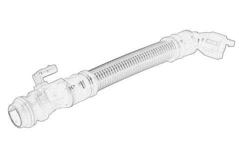 Piese Auto - Furtun intercooler potrivit BMW 5 (F10), 5 (F11), X3 (F25), X4 (F26), X5 (F15, F85) 2.0D 06.10-07.18