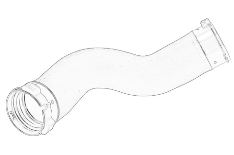 Piese Auto - Furtun intercooler potrivit BMW potrivit BMW 3 (G20, G80, G28), 3 (G21, G81), 5 (G30, F90), 5 (G31), X3 (G01, F97, G08), X5 (G05, F95), X6 (G06, F96), X7 (G07) 3.0D/3.0DH 09.16-