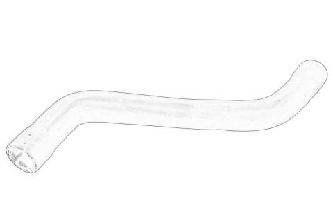 Piese Auto - Furtun intercooler (Superior, diametru 34mm, lungime 465mm, negru, Admisie) potrivit OPEL ASTRA J, ASTRA J GTC, CASCADA 1.4/1.4LPG 12.09-