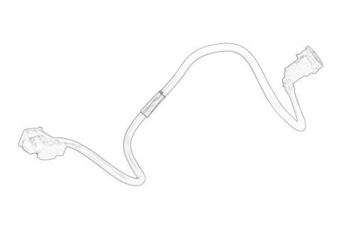 Conducta racire - Furtun radiator (aerisire) potrivit VOLVO C30, C70 II, S40 I, S40 II, S80 II, V50, V70 III 2.0D 12.02-12.15