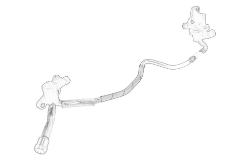 Conducta racire - Furtun radiator Fata potrivit AUDI A4 B9 1.4-3.0DH 05.15-