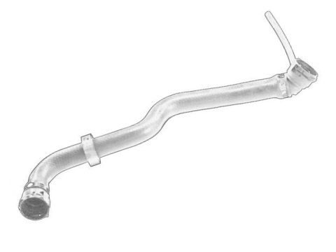 Piese Auto - Furtun radiator potrivit BMW 5 (E39) 2.5D/3.0D 08.98-05.04