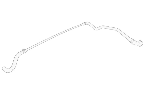 Conducta racire - Furtun radiator potrivit BMW 5 (E60) 2.5 03.07-12.09