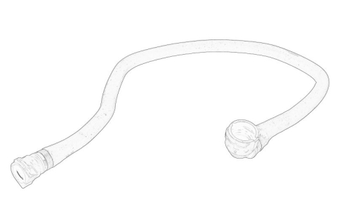 Piese Auto - Furtun radiator potrivit BMW 5 (E60), 6 (E63), 6 (E64) 2.5D/3.0D 09.02-07.10