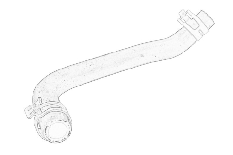 Conducta racire - Furtun radiator potrivit DACIA DOKKER, DOKKER/MINIVAN, DUSTER, DUSTER/SUV, LODGY; RENAULT CAPTUR I, CLIO IV, GRAND SCENIC III, GRAND SCENIC IV, KADJAR 1.2 03.12-