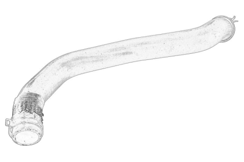 Piese Auto - Furtun radiator potrivit DACIA DOKKER, DOKKER/MINIVAN, LODGY, LOGAN, LOGAN EXPRESS, LOGAN II, LOGAN MCV, LOGAN MCV II, SANDERO II; RENAULT CAPTUR I 1.5D 09.05-