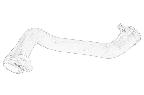 Piese Auto - Furtun radiator potrivit MINI (R56), (R57), (R58), (R59), CLUBMAN (R55) 1.6 08.07-06.15