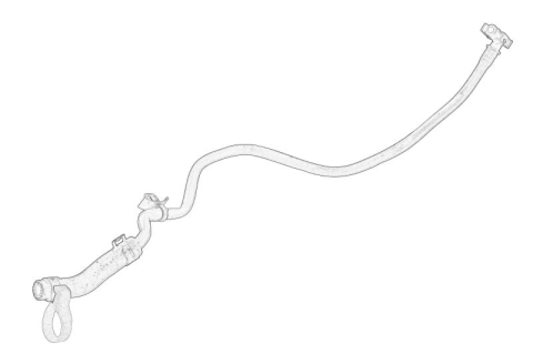 Conducta racire - Furtun radiator potrivit OPEL ASTRA K 1.6 11.15-12.22