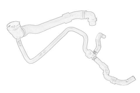 Conducta racire - Furtun radiator potrivit VW CADDY ALLTRACK IV/MINIVAN, CADDY IV 1.0-2.0D 05.15-09.20