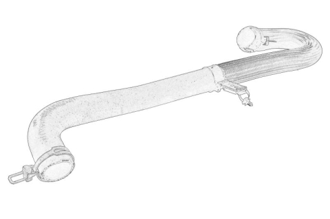 Piese Auto - Furtun radiator Superior potrivit DODGE DURANGO; JEEP GRAND CHEROKEE IV 5.7/6.4 11.10-