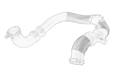 Conducta racire - Furtun radiator Superior potrivit FIAT TALENTO; OPEL VIVARO B; RENAULT TRAFIC III 1.6D 05.14-