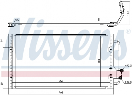 Piese Auto - Furtun schimbator caldura incalzire habitaclu RENAULT MEGANE II, SCENIC II 1.5D intre 2003-2010