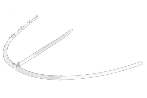 Piese Auto - Furtun supracurgere combustibil potrivit CHEVROLET CRUZE, TRAX; OPEL ASTRA H, ASTRA H CLASSIC, ASTRA H GTC, ASTRA H/KOMBI, ASTRA J, ASTRA J GTC, CORSA D, MERIVA A, MERIVA B, MOKKA / MOKKA X 1.7D 08.06