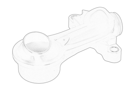 Conducta racire - Furtun ulei potrivit BMW 3 (E90), 3 (E91) 2.0D 12.04-06.12