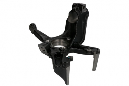 Suspensie - Fuzeta fata stanga (discuri frana 280x22mm; fixare rulment 3 puncte) potrivit AUDI A3; SEAT ALTEA, LEON, TOLEDO III; SKODA OCTAVIA II, YETI; VW CADDY III/MINIVAN, GOLF PLUS V, GOLF V, GOLF VI 05.03-