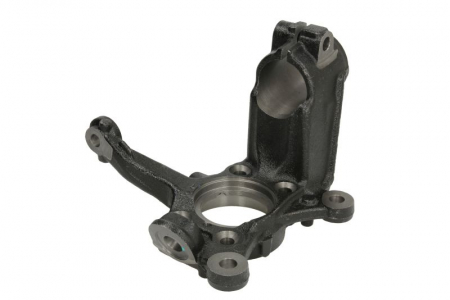 Suspensie - Fuzeta fata stanga (fixare in 4 puncte; discuri frana 288x25mm/312x25mm) potrivit AUDI A3, Q3; SEAT ALTEA, LEON; SKODA OCTAVIA II, SUPERB II, YETI; VW CADDY III, CADDY III/MINIVAN, EOS, GOLF PLUS V 02