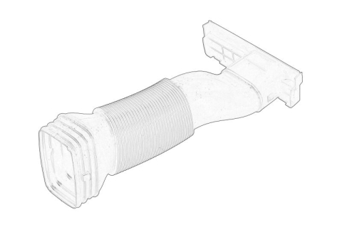 Elemene admisie - Galerie admisie alimentare aer potrivit VW BEETLE, CADDY III, CADDY III/MINIVAN, EOS, GOLF PLUS, GOLF PLUS V, GOLF V, GOLF VI, JETTA III, JETTA IV, PASSAT B6, PASSAT B7, PASSAT B7/KOMBI, POLO V 1.2/1.