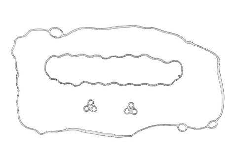 Piese Auto - Garnitura capac supape (set) potrivit OPEL ASTRA K, ASTRA K/KOMBI, MOKKA / MOKKA X 1.4/1.4CNG 06.15-