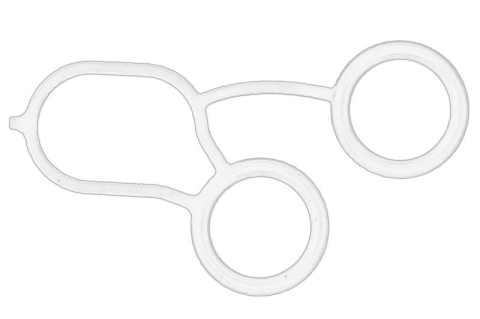 Garnituri - Garnitura carcasa filtru ulei potrivit FORD FOCUS II, KUGA I, MONDEO IV, S-MAX 2.5 10.05-01.15