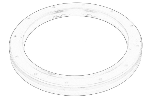 Piese Auto - Garnitura diferential (100x80x10mm) schimbatorul de viteze potrivit NISSAN NV400; OPEL MOVANO B; RENAULT MASTER III 2.3D 02.10-