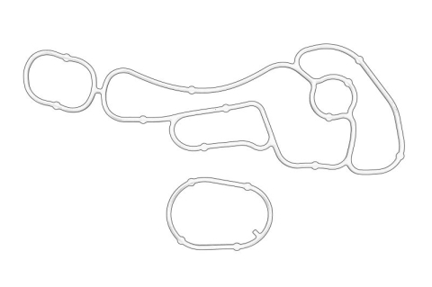 Garnituri - Garnitura filtru ulei potrivit CHEVROLET CAPTIVA, CRUZE, ORLANDO; OPEL ANTARA A 2.0D/2.2D 10.06-