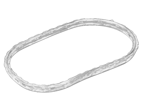 Garnituri - Garnitura sistem evacuare potrivit AUDI 100 C4, A6 C4; VW CRAFTER 30-50, LT 28-35 I, LT 28-35 II, LT 28-46 II, LT 40-55 I, TRANSPORTER T4 2.4D/2.5D 12.82-05.13