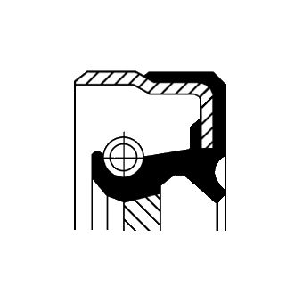 Cuzineti - Simering arbore cotit (105x130/130x15) potrivit IVECO MK, P/PA, P/PA-HAUBENFAHRZEUGE BF6L913-F8L513 01.83-12.93
