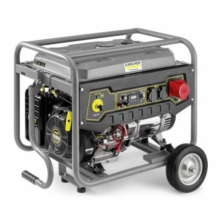 Redresoare Roboti pornire - Generator, tip: Petrol 230/400V, putere motor 16,1 HP, putere maxima: 2,5/7,5kW, curent nominal: 10,8A, stecher: 1x12V DC, 1x16A (400V), 2x16A (230V); pornire: electric/manual