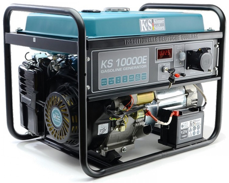 Redresoare Roboti pornire - Generator, tip: Petrol 230V, putere motor 18 HP, putere maxima: 8kW, curent nominal: 34,8A, stecher: 1x12V DC, 1x16A (230V), 1x32A (230V); pornire: electric/manual