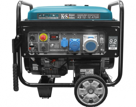 Redresoare Roboti pornire - Generator, tip: Petrol 230V, putere motor 18 HP, putere maxima: 9,2kW, curent nominal: 40A, stecher: 1x16A (230V), 1x32A (230V), 1x63A (230V); pornire: electric/manual