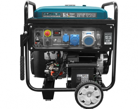 Redresoare Roboti pornire - Generator, tip: Petrol 230V, putere motor 22 HP, putere maxima: 12,5kW, curent nominal: 52,17A, stecher: 1x16A (230V), 1x32A (230V), 1x63A (230V); pornire: electric