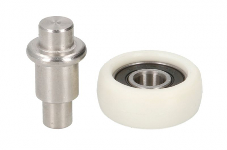 Usi - Ghidaj cu role, usa culisanta Inferior potrivit MERCEDES SPRINTER 2-T (B901, B902), SPRINTER 3-T (B903), SPRINTER 4-T (B904), SPRINTER 5-T (B905); VW LT 28-35 I, LT 28-35 II 04.75-07.06