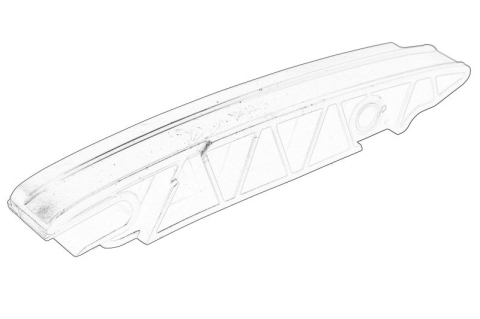 Distributie - Ghidaj lant distributie Mijloc/Superior potrivit AUDI Q7; SKODA SUPERB II; VW CC B7, EOS, PASSAT B6, PASSAT B7, TOUAREG 3.2/3.6 10.05-03.18