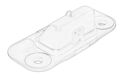Caroserie - Ghidaj role usa culisanta Mijloc Dreapta/Stanga (blocare; pentru montarea pe stalp) potrivit NISSAN NV400; OPEL MOVANO B; RENAULT MASTER III 02.10-