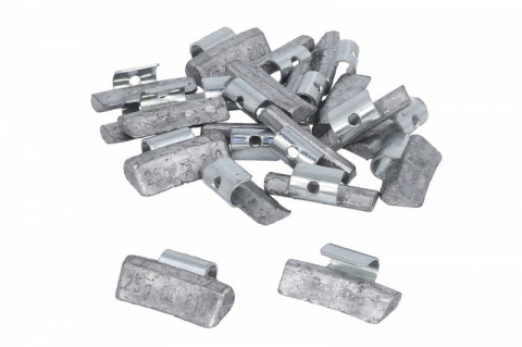 Accesorii vulcanizare - Greutate vulcanizare, 25g, pentru jantele din ALUMINIU; tip 610 (pret pt: 100buc)