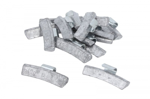 Accesorii vulcanizare - Greutate vulcanizare, 40g, pentru jantele din ALUMINIU (pret pt: 100buc)