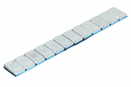 Greutate vulcanizare oţel, argintiu, 5g, 12x5g, banda larga; zincat (pret pt: 100buc) [3]