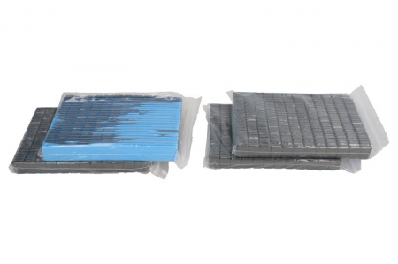 Greutate vulcanizare oţel, grafit, 5g, 12x5g, banda larga; pictura; zincat (pret pt: 100buc) [2]