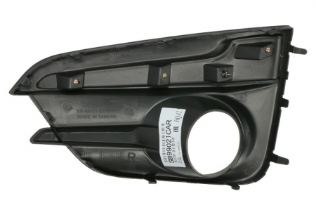 Grila bara fata cu banda cromata cu locas proiectoare, plastic potrivit SUBARU IMPREZA GK, GT 2017-2019 [1]