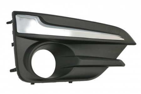 Grile - Grila bara fata cu banda cromata cu locas proiectoare, plastic potrivit SUBARU IMPREZA GK, GT 2017-2019