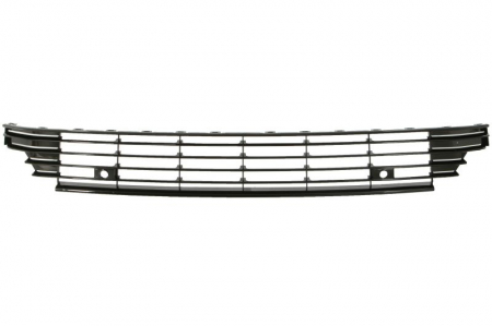 Grila bara fata (cu locas senzori, plastic, negru lucios) VW CC intre 2011-2016 Caroserie - Grila bara fata (cu locas senzori, plastic, negru lucios) VW CC intre 2011-2016